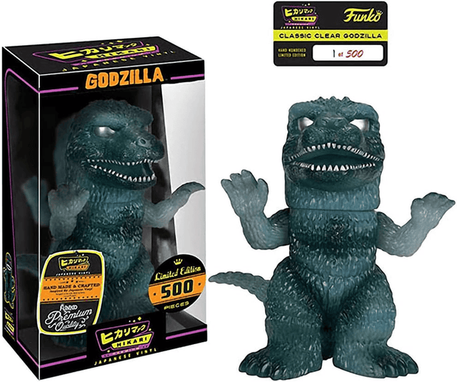 godzilla translucent limited edition