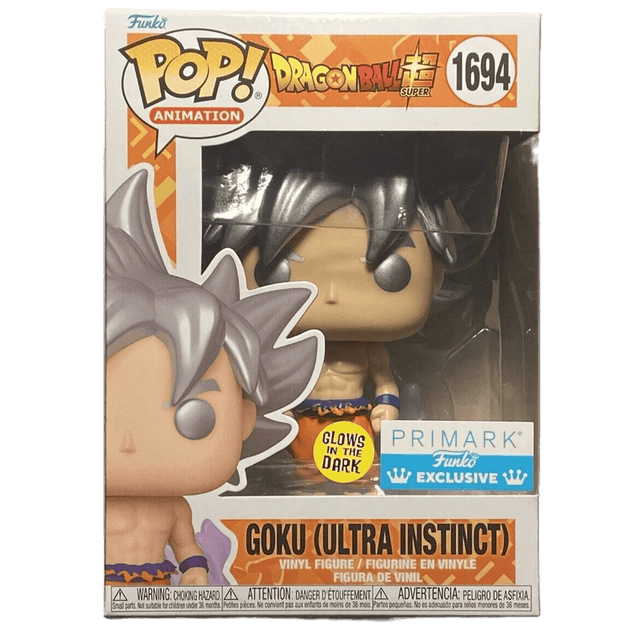 goku ultra instinct primark glows in the dark 1694