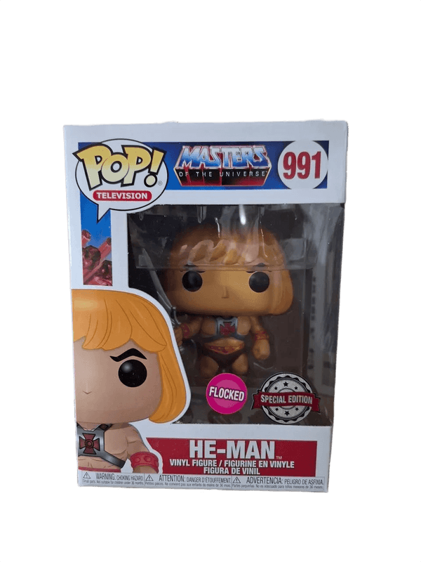 he man special edition flocked pink background 991