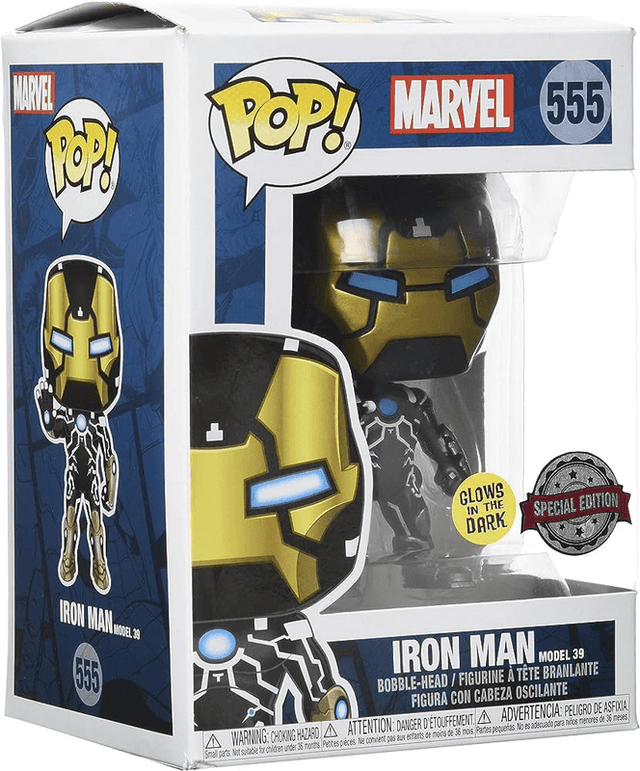 iron man model 39 special edition glows in the dark 555