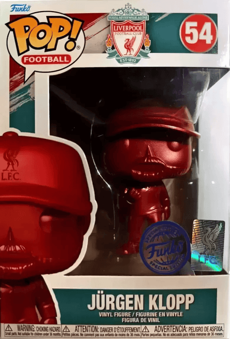 jürgen klopp red special edition lfc holographic 54