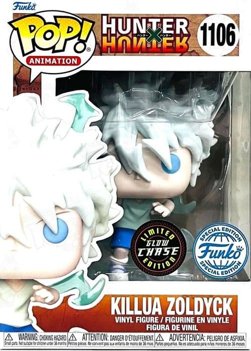 killua zoldyck special edition glow chase 1106