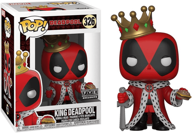 king deadpool fye exclusive black background 326