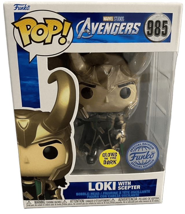 loki with scepter special edition glows in the dark 985
