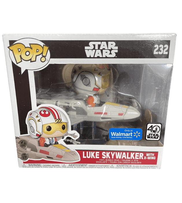 luke skywalker with x wing only at walmart 40 star wars 232