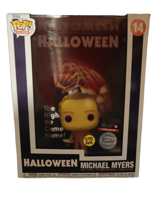 michael myers halloween special edition emp exclusive black background glows in the dark 14