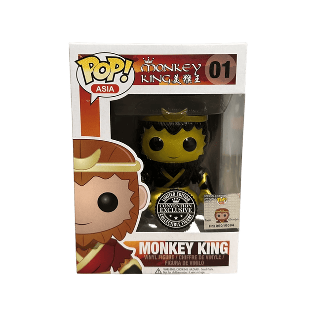 monkey king gold convention exclusive black background pop asia 01