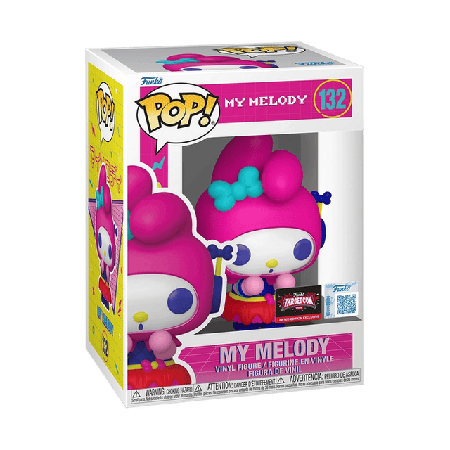 my melody target con qr code 132