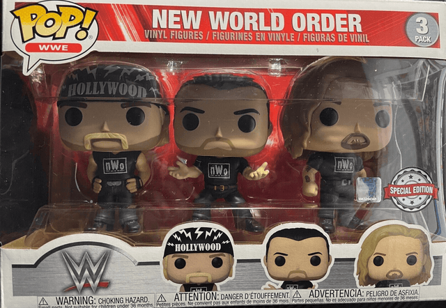 new world order special edition wwe 3 pack