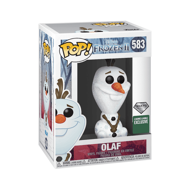 olaf a barnes noble exclusive green background diamond 583