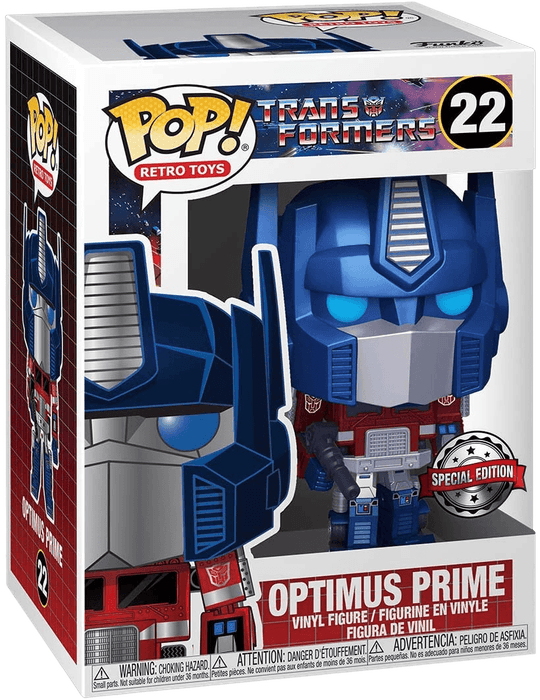 optimus prime metallic special edition 22