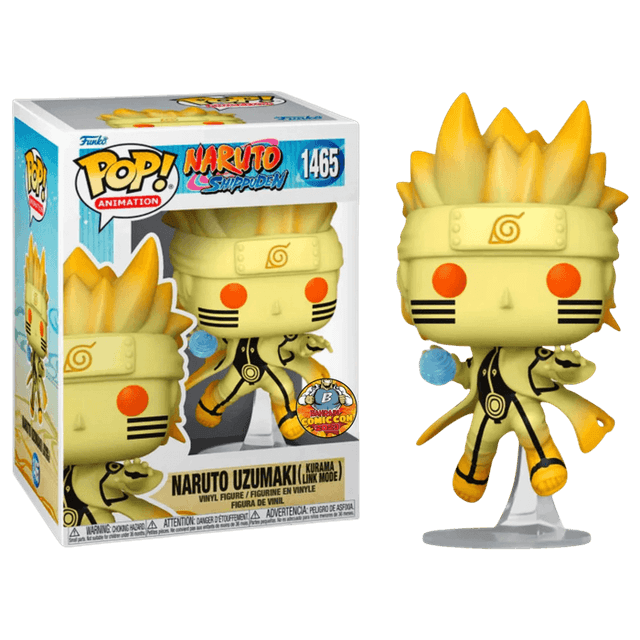 Naruto Uzumaki Kurama Link Mode #1465 Funko Pop from Naruto Shippuden