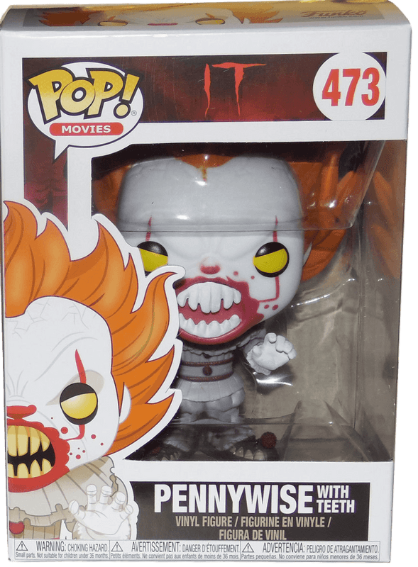 pennywise with teeth yellow eyes 473