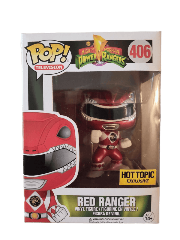 red ranger metallic hot topic yellow background 406