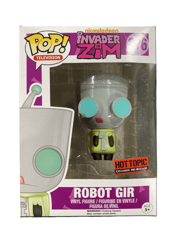 robot gir hot topic pre release red background 276