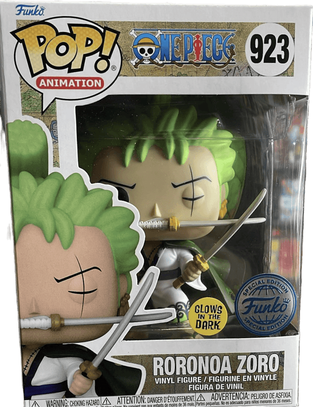 roronoa zoro special edition glows in the dark 923
