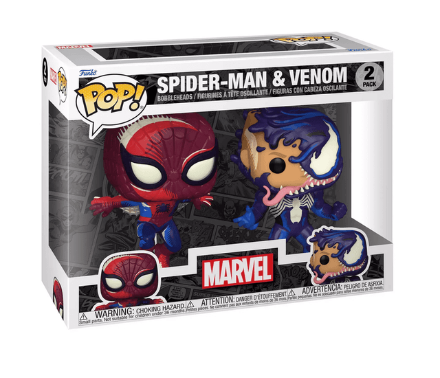 spider man venom 2 pack