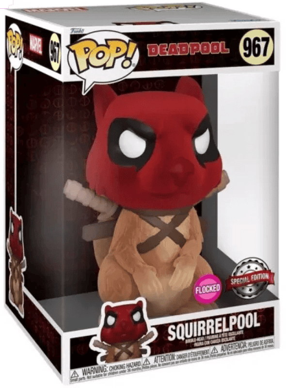 squirrelpool special edition flocked pink background 967