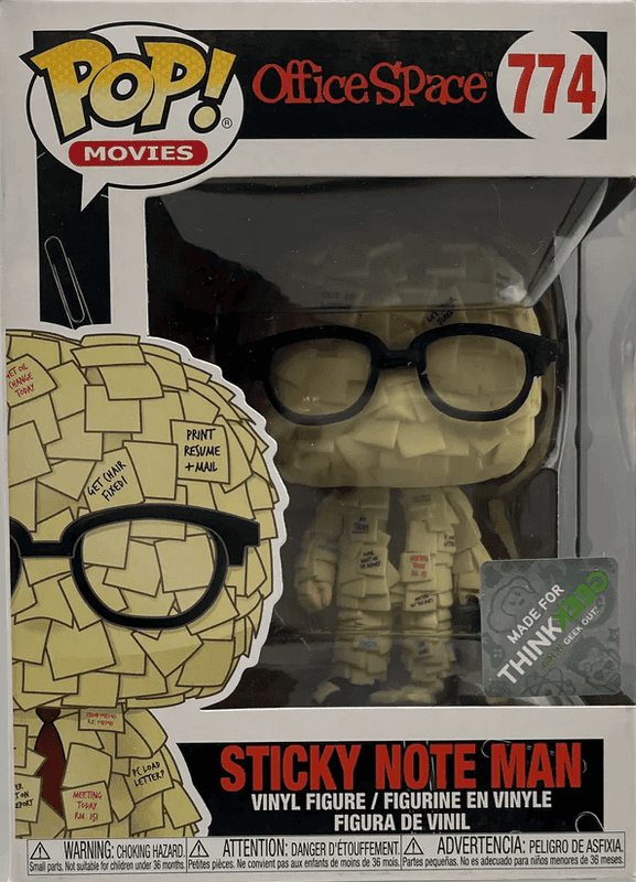 sticky note man made for thinkgeek 774