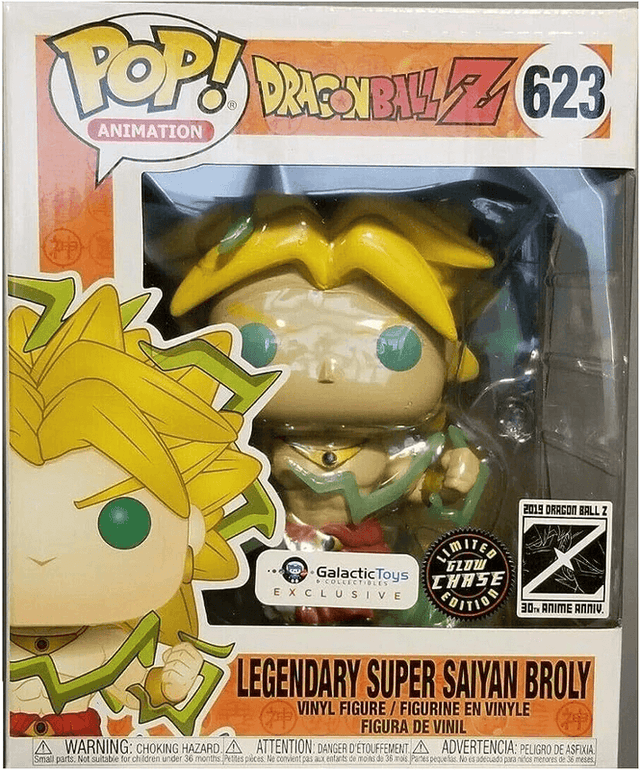 legendary super saiyan broly galactic toys glow chase dragon ball z 623