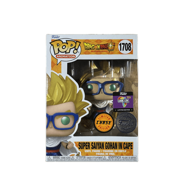 super saiyan gohan in cape special edition comic con africa chase 1708