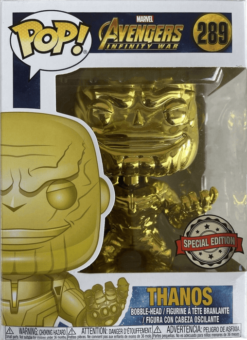 thanos yellow chrome special edition 289