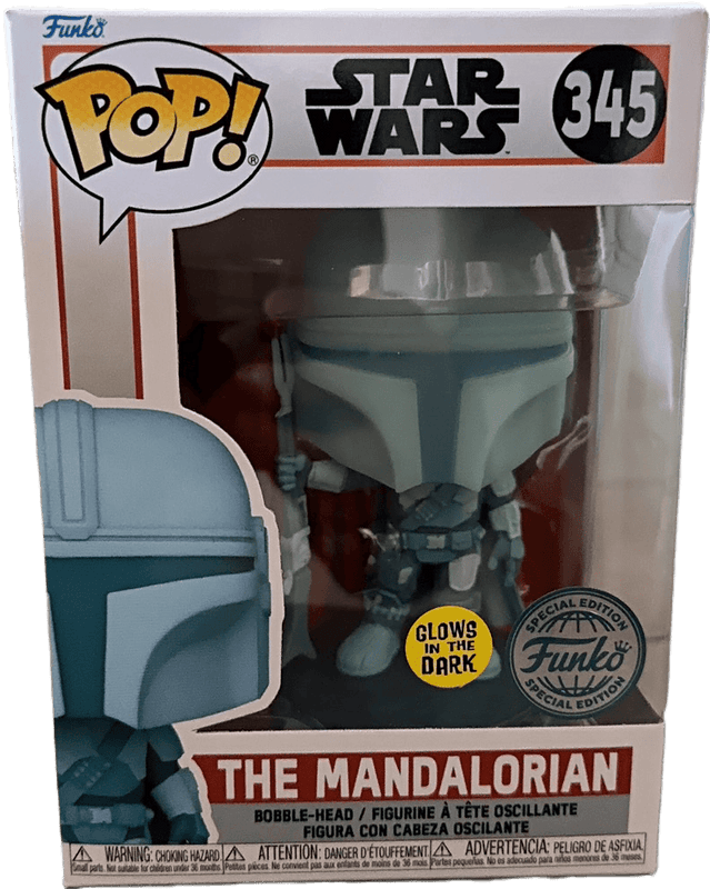 the mandalorian special edition glows in dark 345
