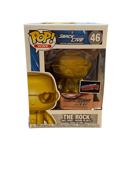 the rock smack down live new york comic con debut wwe 46