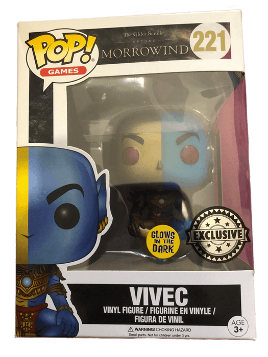 vivec exclusive silver background glows in the dark 221