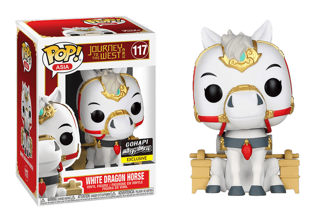 white dragon horse gohapi 117