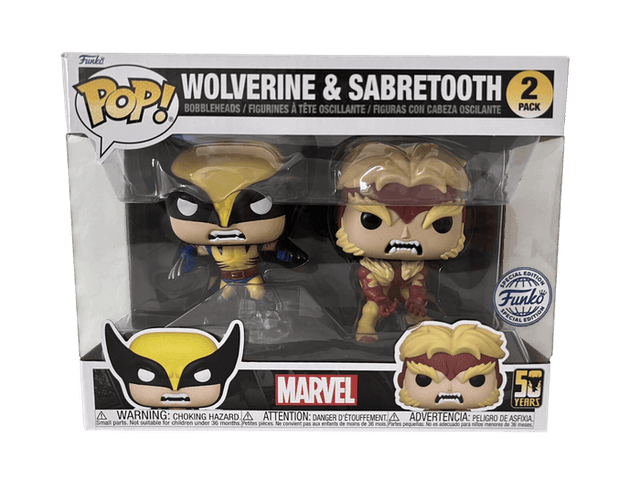 wolverine sabretooth special edition 2 pack