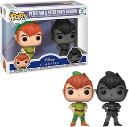 Peter Pan And Peter Pan's Shadow #2 PACK Funko Pop