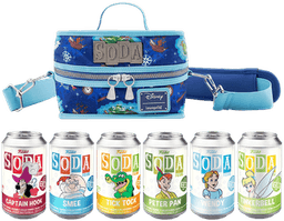 Peter Pan Lunch Box #6 PACK Funko Pop