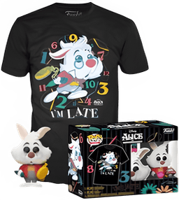 white rabbit special edition flocked pink background