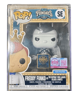 Freddy Funko as The Batman Who Laughs (Black & White) #SE Funko Pop