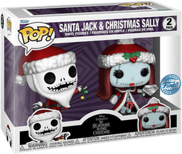 Santa Jack & Christmas Sally #2 PACK Funko Pop