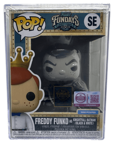 Freddy funko as Knightfall Batman (Black & White) #SE Funko Pop