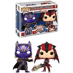 black panther vs monster hunter 2 pack