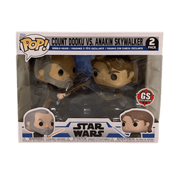 Count Dooku vs. Anakin Skywalker #2 PACK Funko Pop