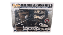 Pong Krell vs. Captain Rex #2 PACK Funko Pop