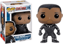 Black Panther (Unmasked) #138 Funko Pop