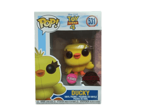 ducky special edition flocked pink background 531