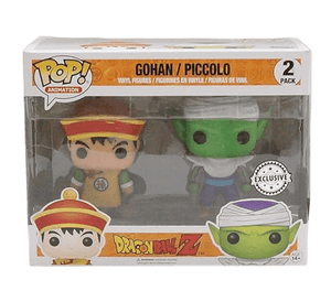 gohan piccolo exclusive silver background 2 pack