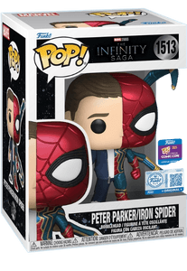 peter parker iron spider original blue ccc cyprus comic con