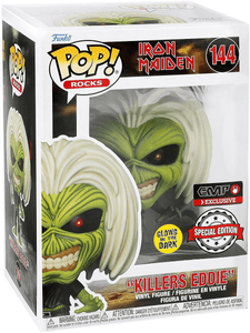 killers eddie special edition emp exclusive black background glows in the dark 144