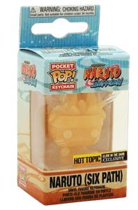 naruto six path hot topic glow in the dark yellow