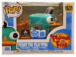 perry the platipus original blue toy temple 1631
