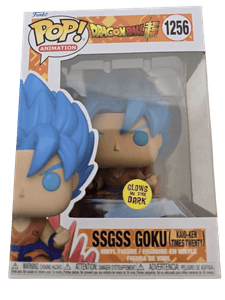ssgss goku kaio ken times twenty glows in the dark 1256